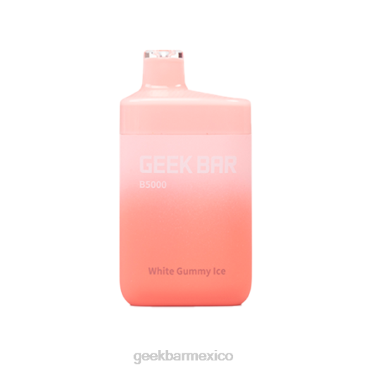 Geek Bar b5000 desechable hielo gomoso blanco T0H240 - Geek Vape Mexico