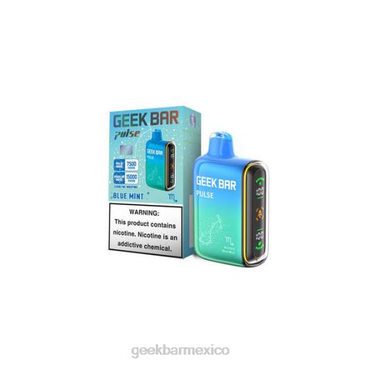 Geek Bar Pulse desechable menta azul T0H210 - Geek Vape Mexico