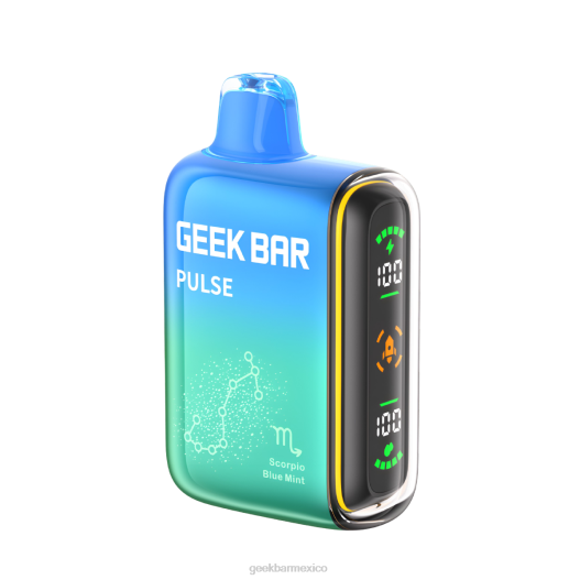 Geek Bar Pulse vaporizador desechable 15k escorpio azul menta T0H260 - Geek Vape Mexico